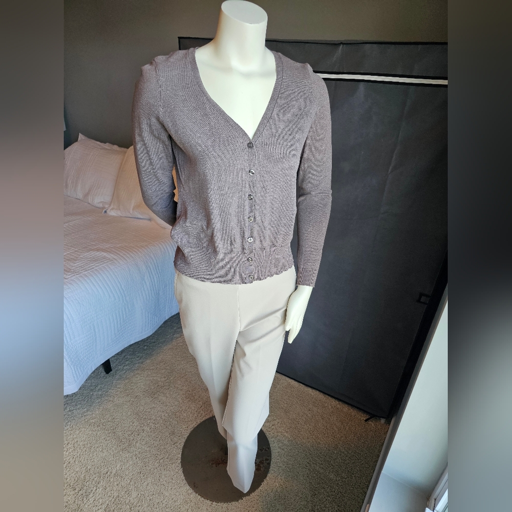 H&M, Medium, Brown Cardigan. Pants sold separately